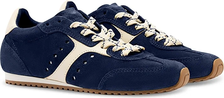 Larroude Women's Stella Suede Sneakers