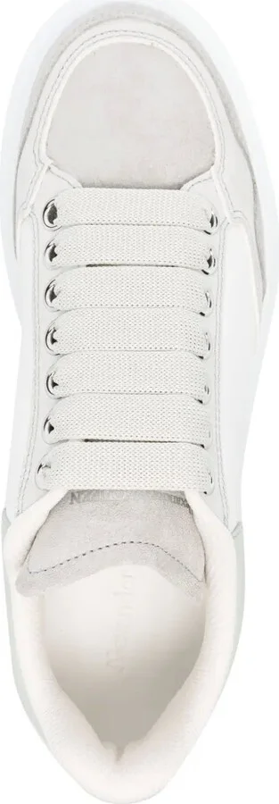 Larry panelled leather sneakers - Image 4