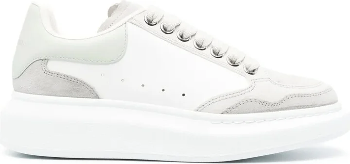 Larry panelled leather sneakers
