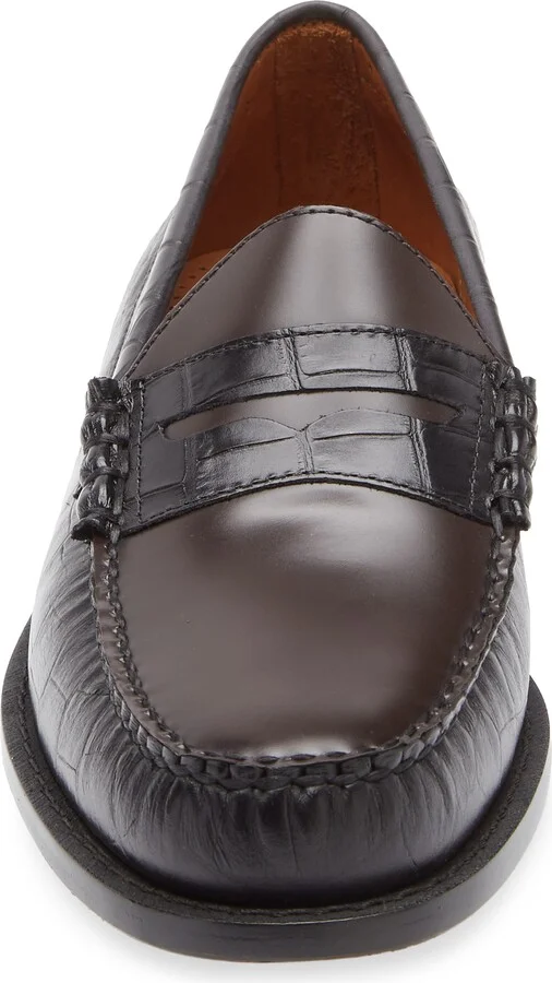 Larson Embossed Penny Loafer - Image 3