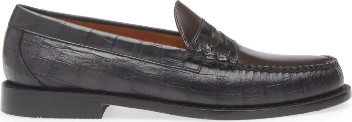 Larson Embossed Penny Loafer - Image 4