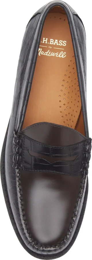 Larson Embossed Penny Loafer - Image 5