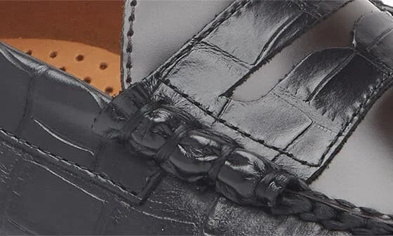 Larson Embossed Penny Loafer - Image 7