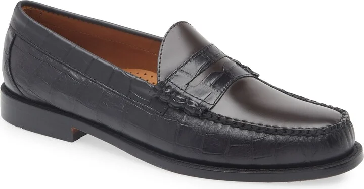 Larson Embossed Penny Loafer