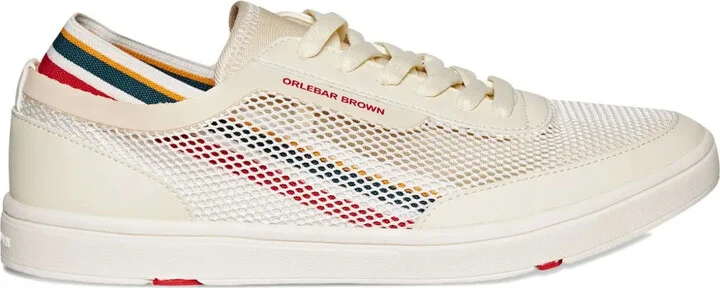 Larson mesh-panelled low-top sneakers