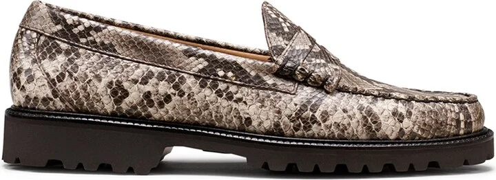 Larson Snakeskin Embossed Penny Loafer - Image 2
