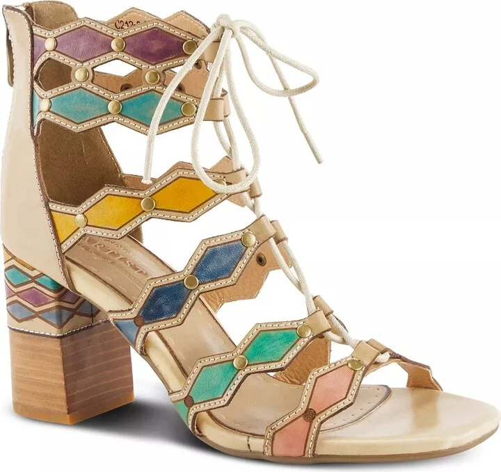 L'Artiste Artdeco Platform Sandal