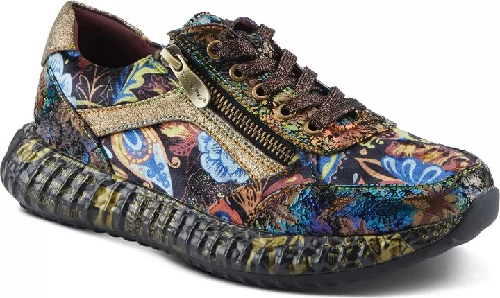 Gold Metallic/Multicolor