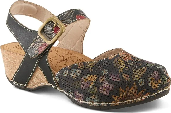 Black/Multicolor Floral