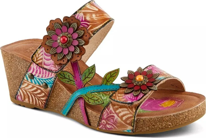 L'Artiste Moai Wedge Sandal