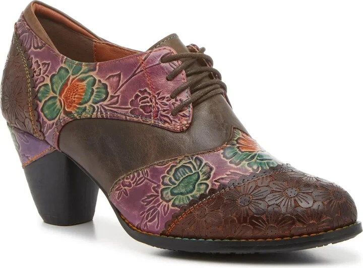 Brown/Multicolor Floral Print