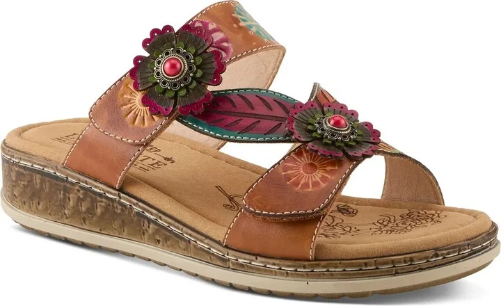 L'Artiste Wide Width Joslin Wedge Sandal