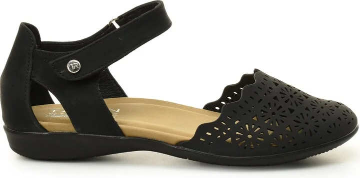 Laser Cut Ankle Strap Sandal - Image 5