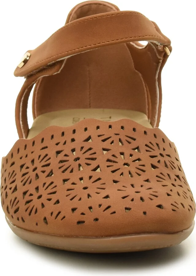 Laser Cut Ankle Strap Sandal - Image 8