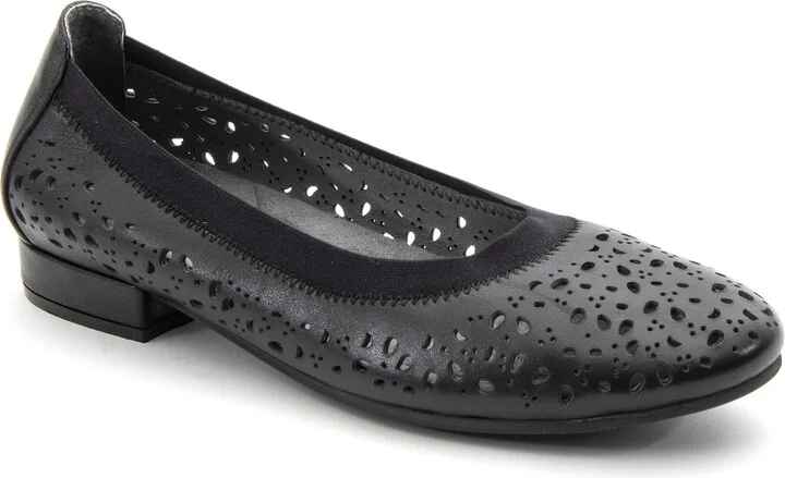 Laser Cut Ballet Flat