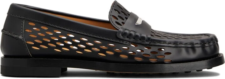 Laser Cut Calfskin Loafer - Image 2