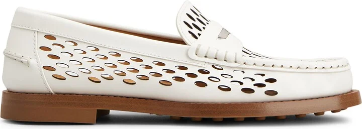 Laser Cut Calfskin Loafer - Image 2