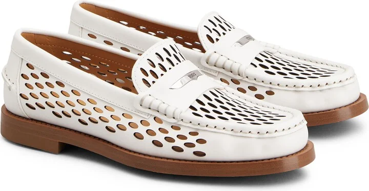 Laser Cut Calfskin Loafer