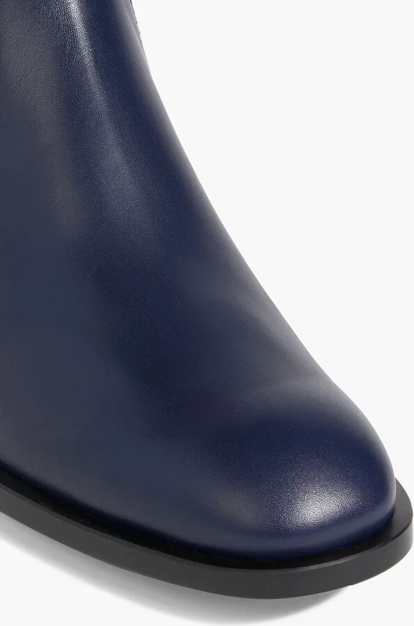 Laser-cut leather Chelsea boots - Image 4