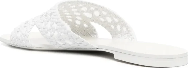 Laser-Cut Leather Mules - Image 3