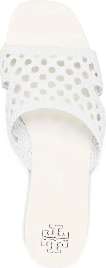 Laser-Cut Leather Mules - Image 4