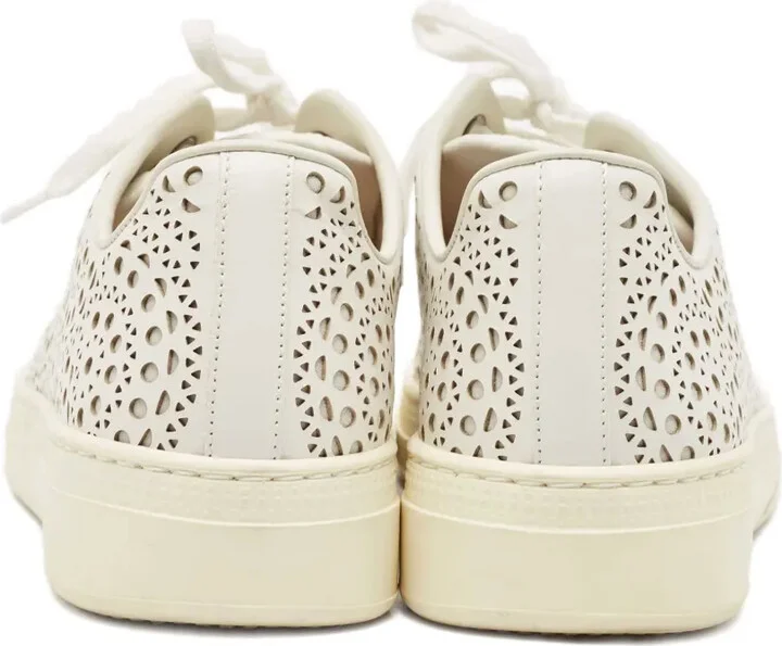 Laser-Cut Low-Top Sneakers - Image 3