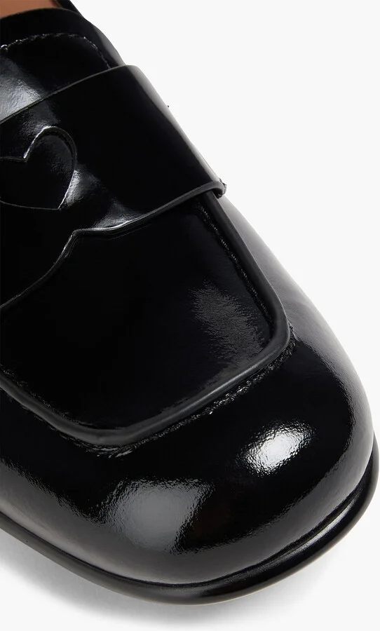Laser-cut patent-leather loafers - Image 4