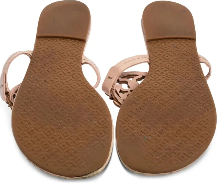 Laser-Cut Thong Sandals - Image 4