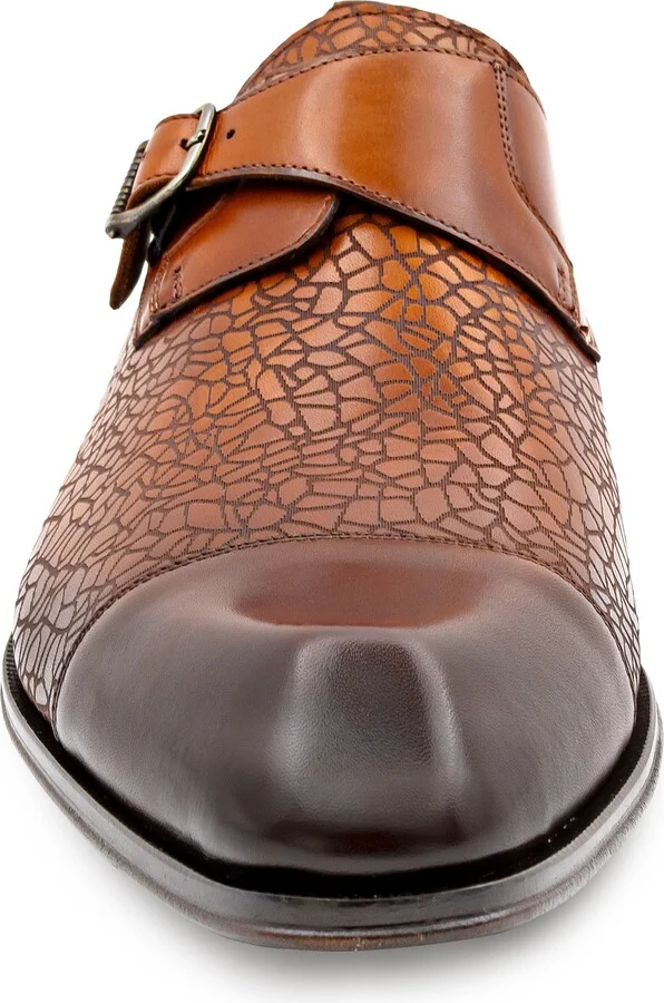 Laser Patina Monk Strap Loafer - Image 3