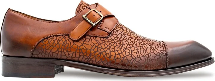 Laser Patina Monk Strap Loafer - Image 4