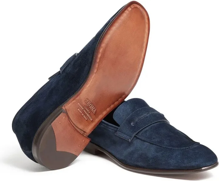 L'Asola suede loafers - Image 3