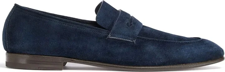 L'Asola suede loafers