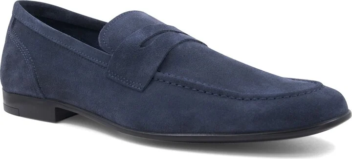 Navy Suede
