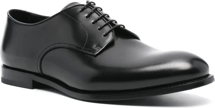 Lather Derby Shoes - Image 2