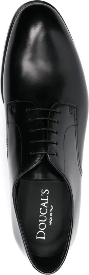 Lather Derby Shoes - Image 4