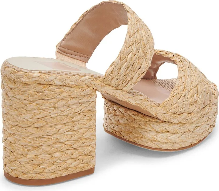 Latoya Raffia Platform Sandal - Image 9