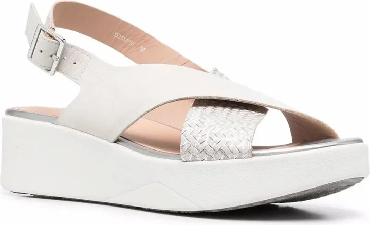 Laudara woven-strap wedge sandals - Image 2