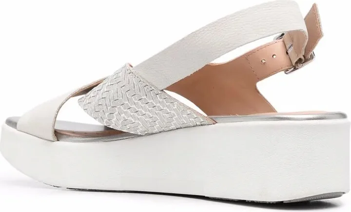 Laudara woven-strap wedge sandals - Image 3