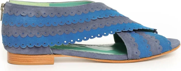 Lauder cross-strap flat sandals