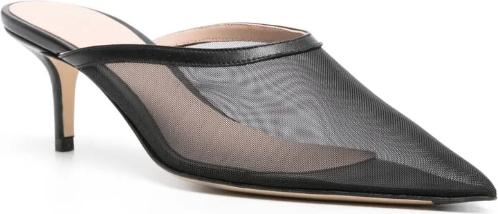 Laura 60mm mesh mules - Image 2