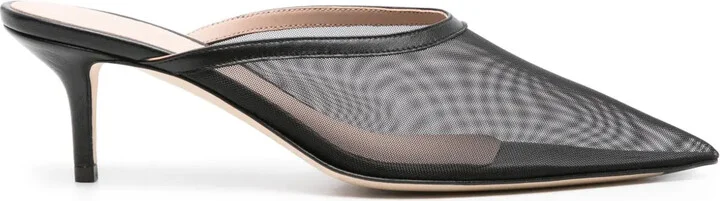 Laura 60mm mesh mules