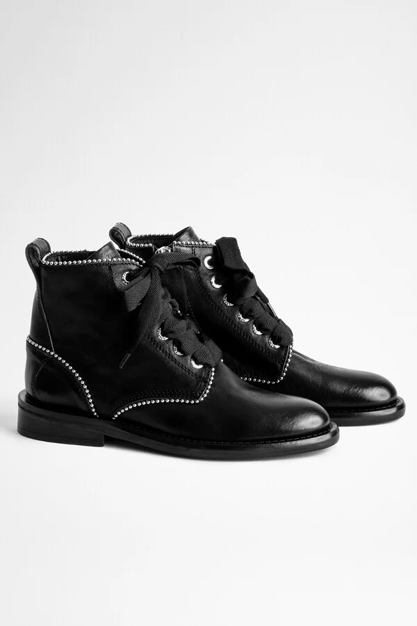 Laureen Roma Studs Ankle Boots - Image 2
