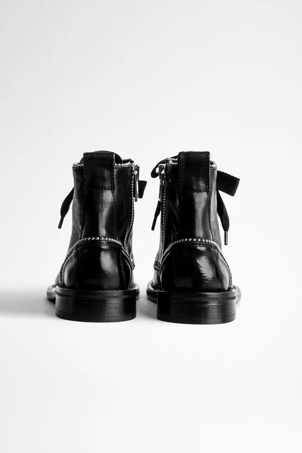 Laureen Roma Studs Ankle Boots - Image 3
