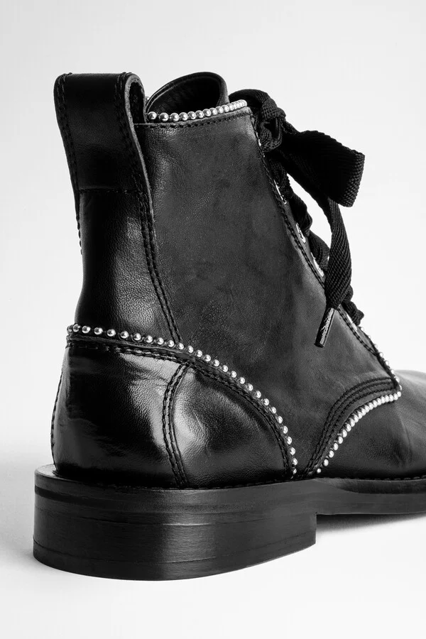 Laureen Roma Studs Ankle Boots - Image 4