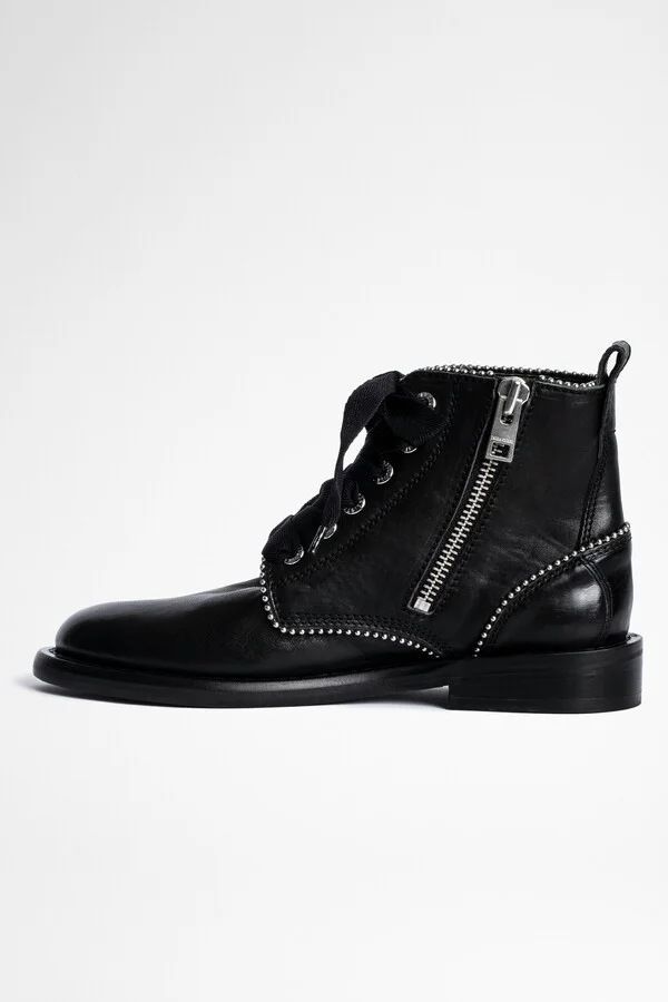 Laureen Roma Studs Ankle Boots - Image 5