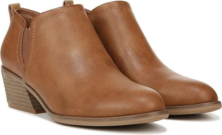 Laurel Boot Women's US 8.5 Brown Almond Toe Ankle Bootie KHD1899