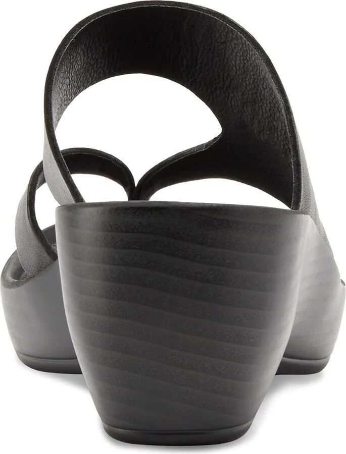 Laurel Leather Platform Wedge Sandal - Image 10