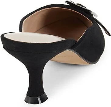 Lauren 63MM Kitten Heel Mules - Image 3