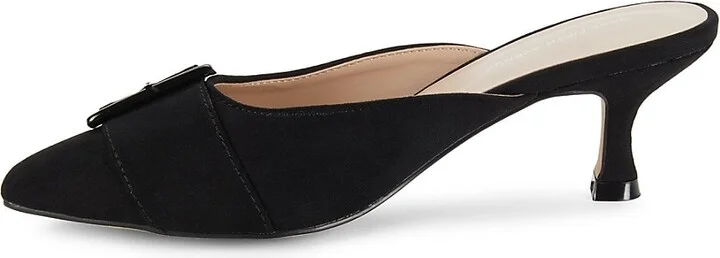 Lauren 63MM Kitten Heel Mules - Image 4