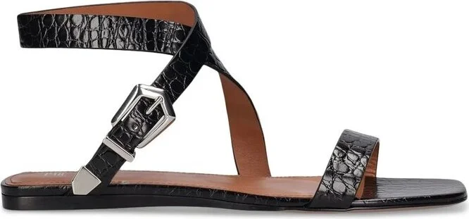 Lauren Croco Flat Women's Sandals
